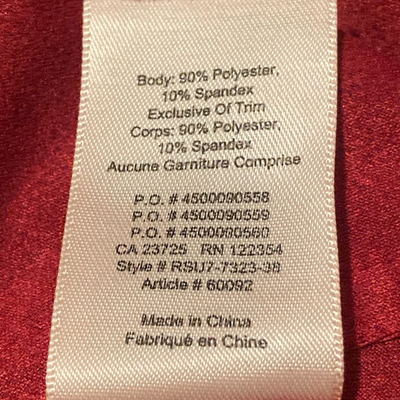 (US 8) Red Wilfred Miniskirt - Picture 5 of 6